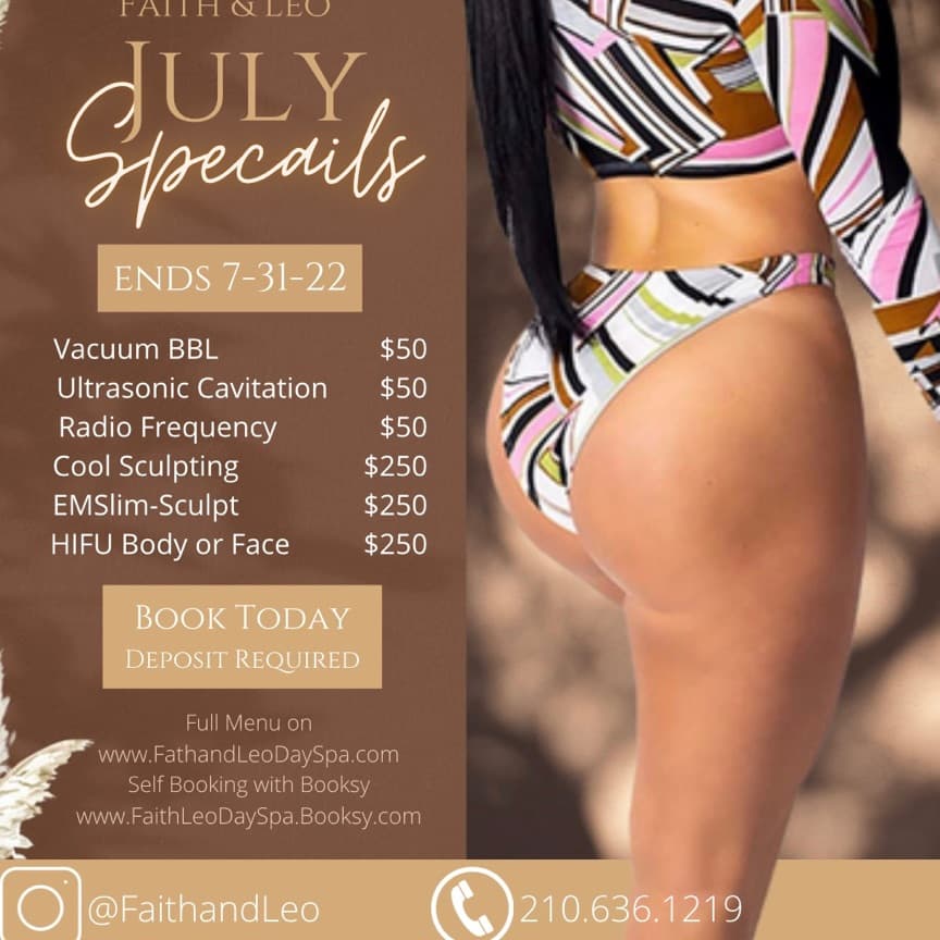 Promotions sm campaign image for Faith & Leo Day Spa