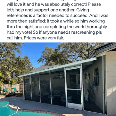 Elijah Praised Screening And Pressure Wash LLC logo