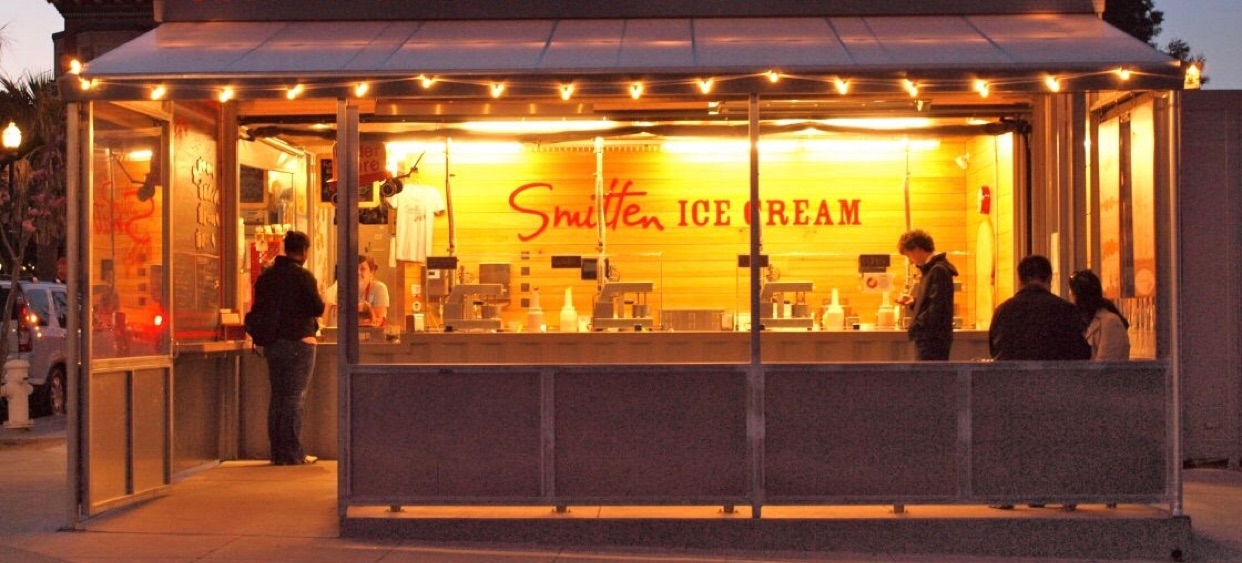 Smitten Ice Cream banner