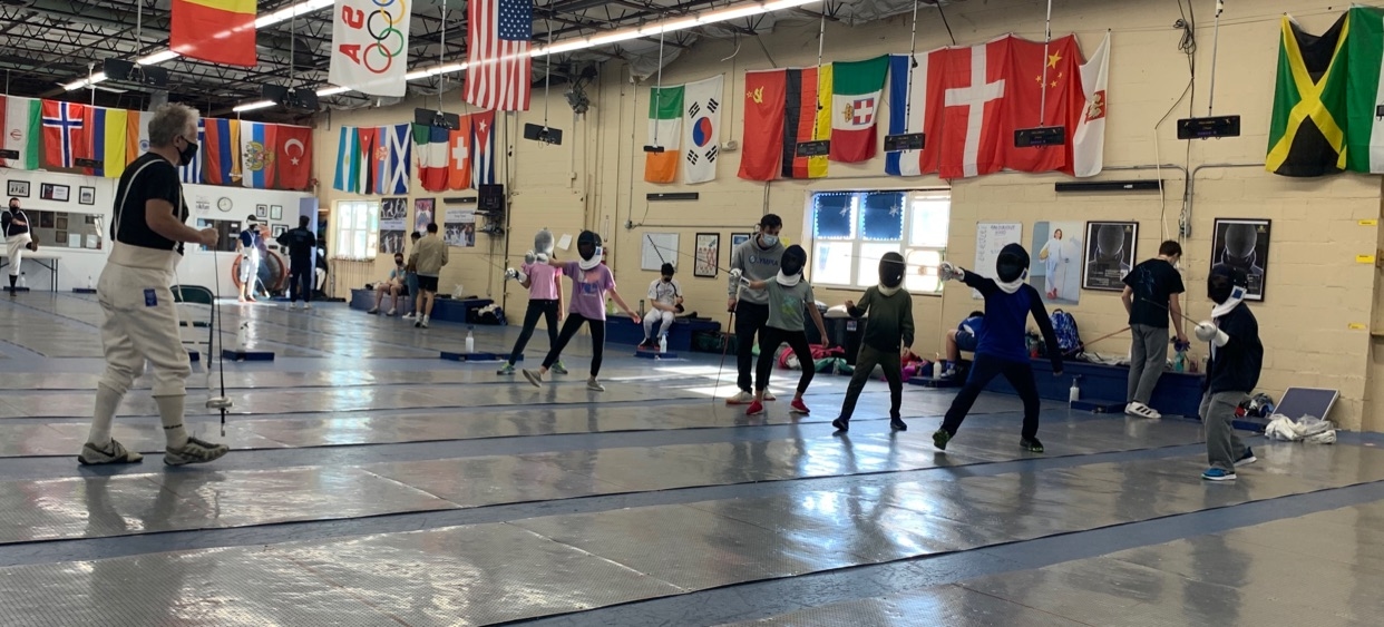 Olympia Fencing Center banner