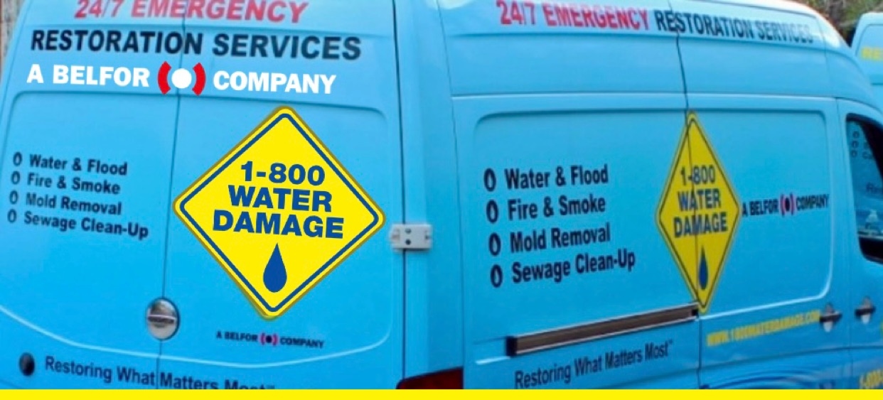 1-800 WATER DAMAGE NJ banner
