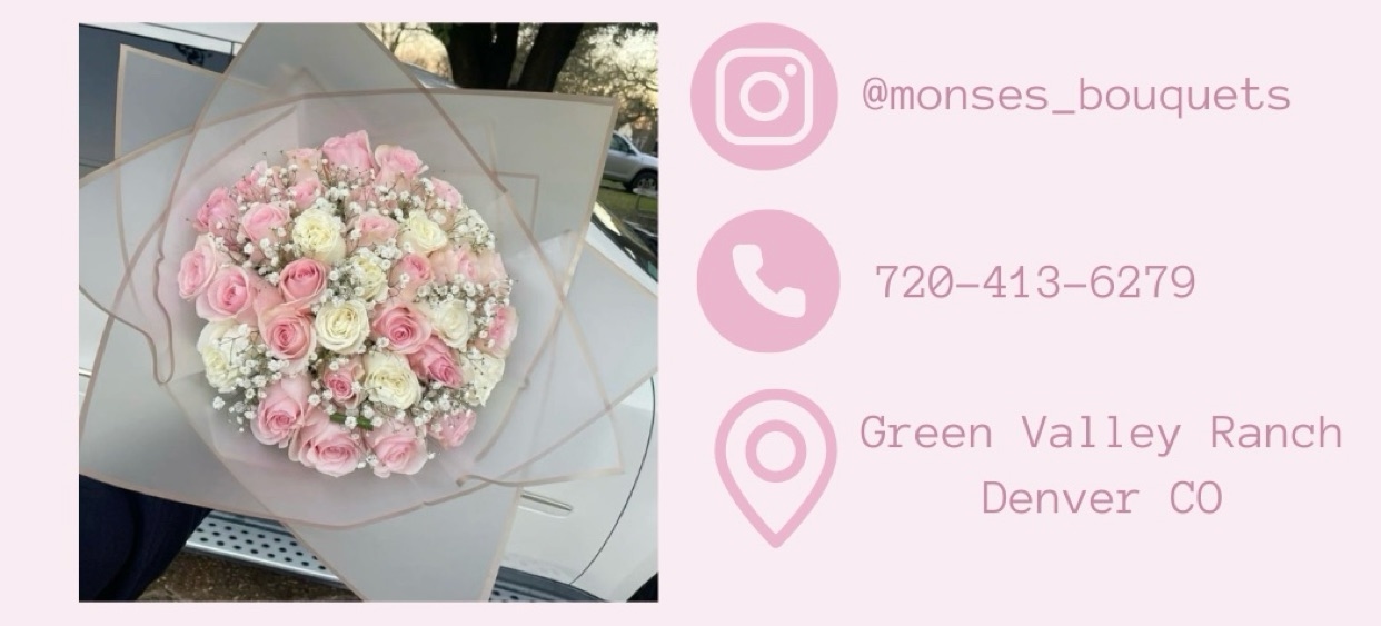 Monse's Bouquets banner