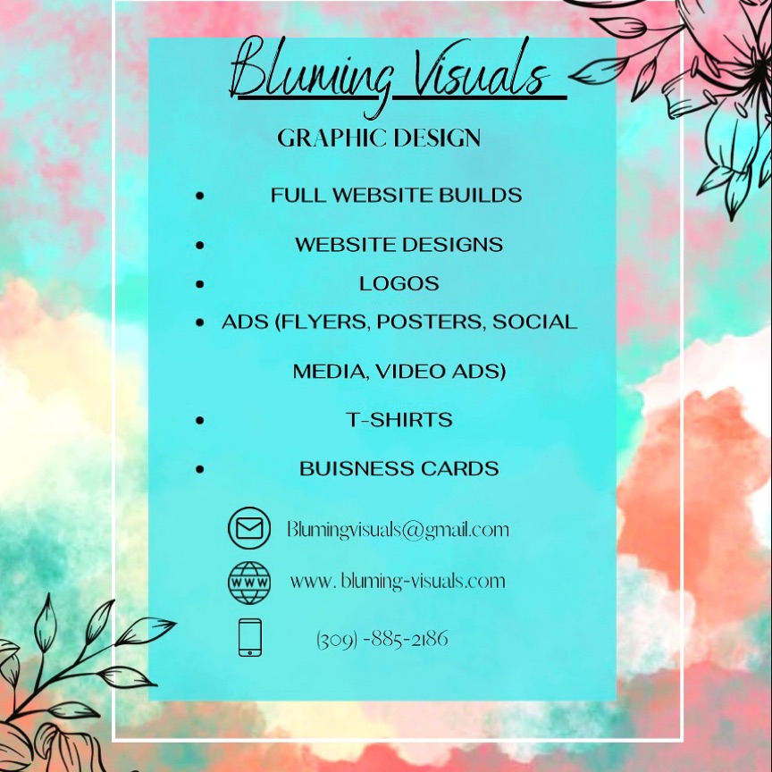 Promotions campaign image for Bluming Visuals