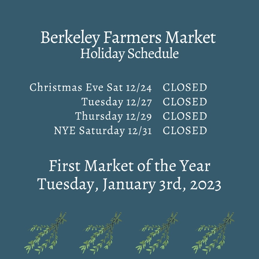 News campaign image for Berkeley Farmers' Markets