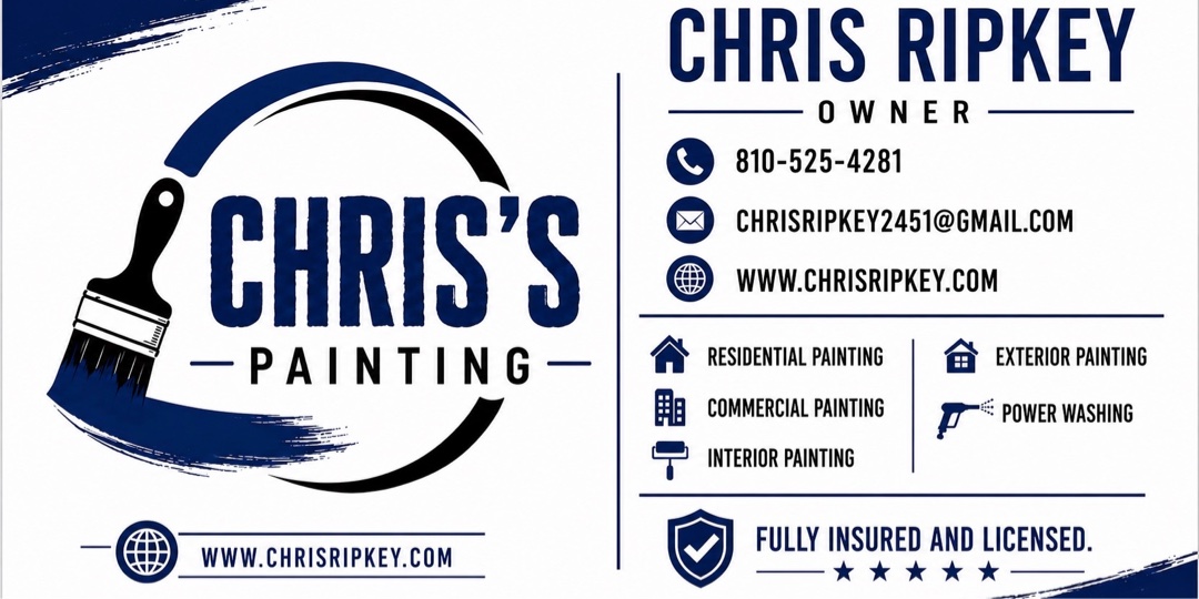 Chris's Painting, LLC banner