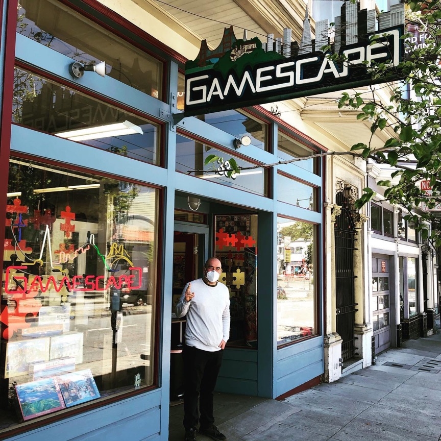 News campaign image for Gamescape San Francisco